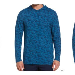 PGA‎ Tour Men's Lux Touch Camo Print Performance Activewear Golf Hoodie Small